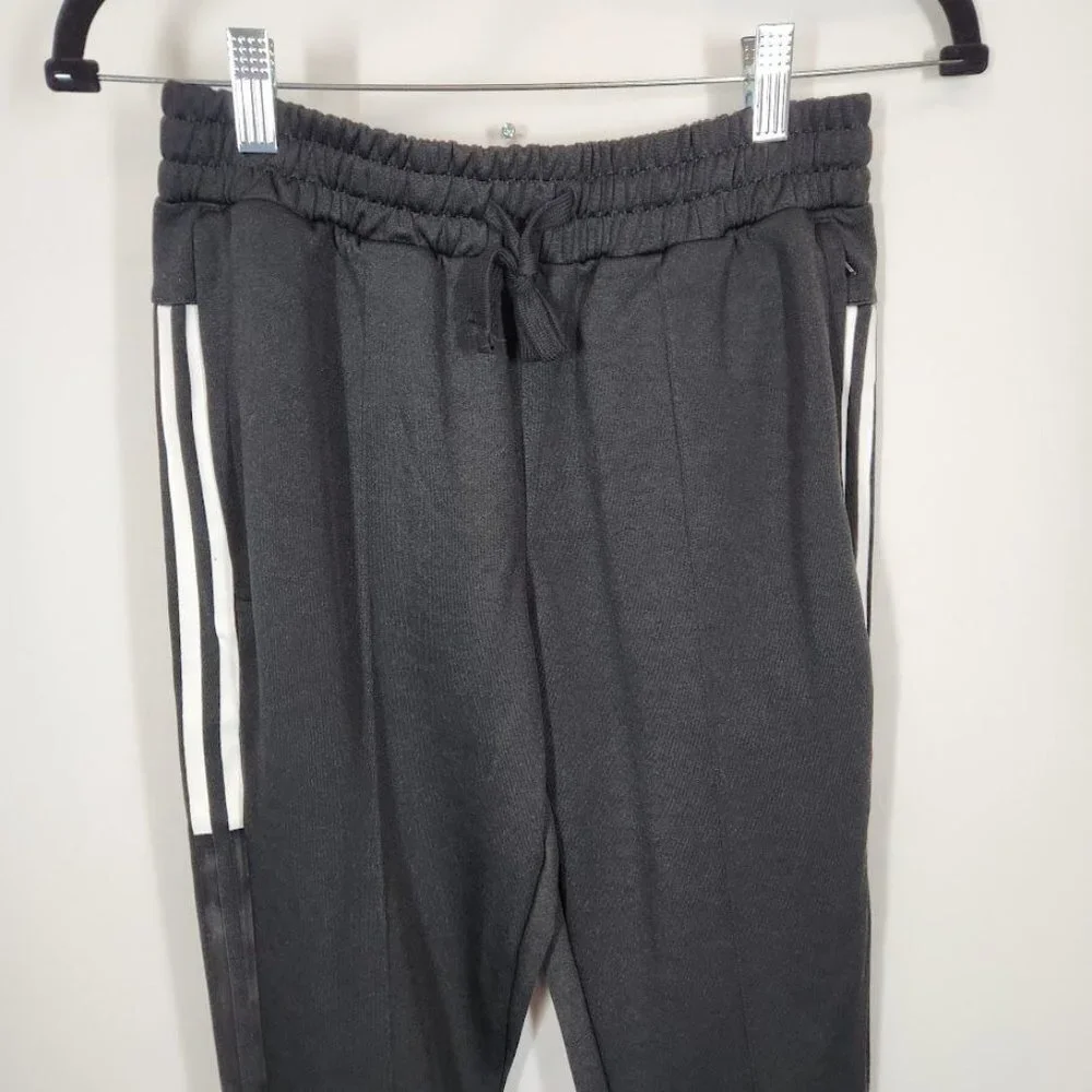 NWT Adidas Men's 3-STRIPES‎ CUFFED PANTS in Black Size Small